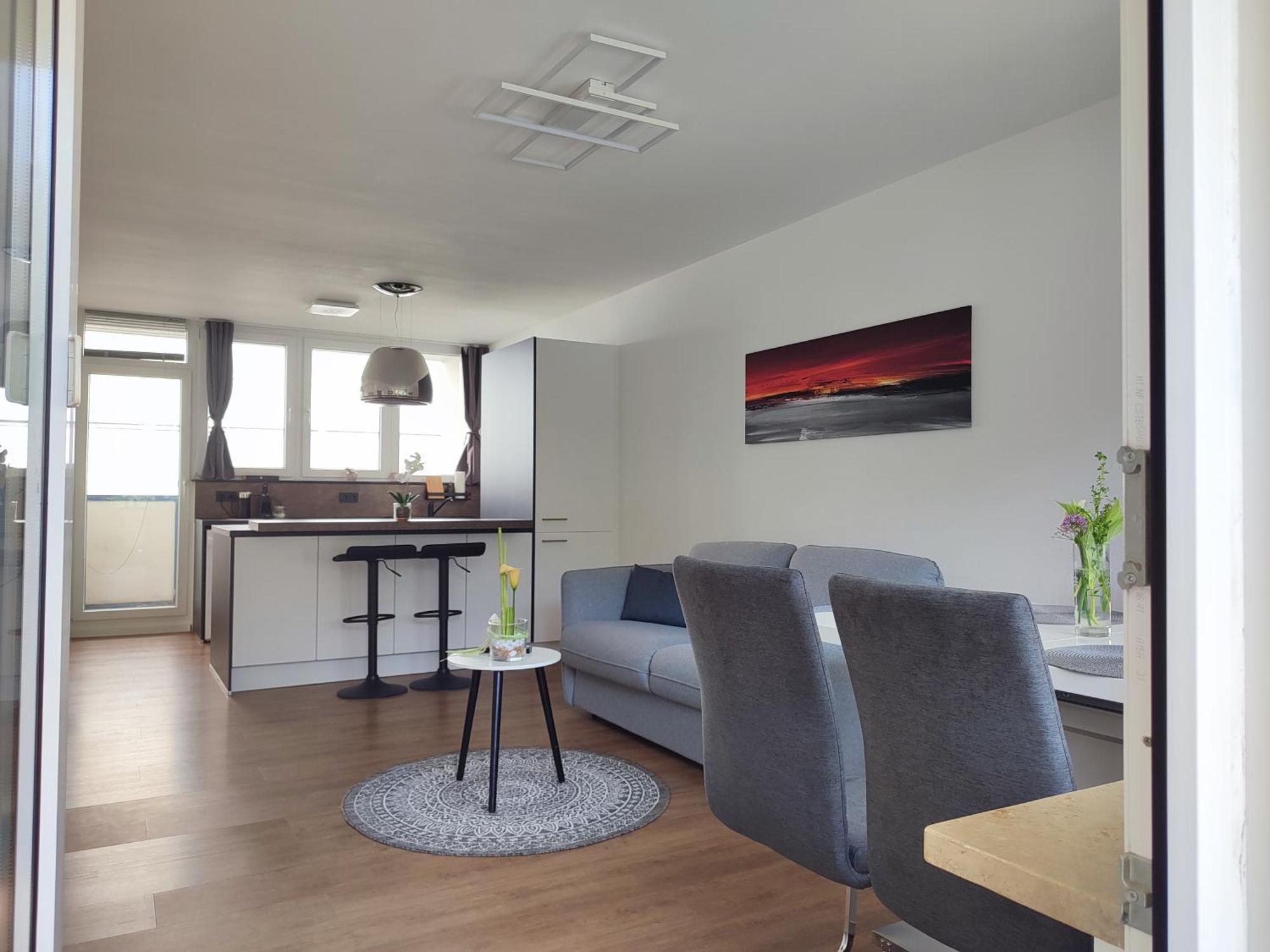 100M Zum Ulmer Muenster: 57M² Wohnung An Der Blau Exterior photo