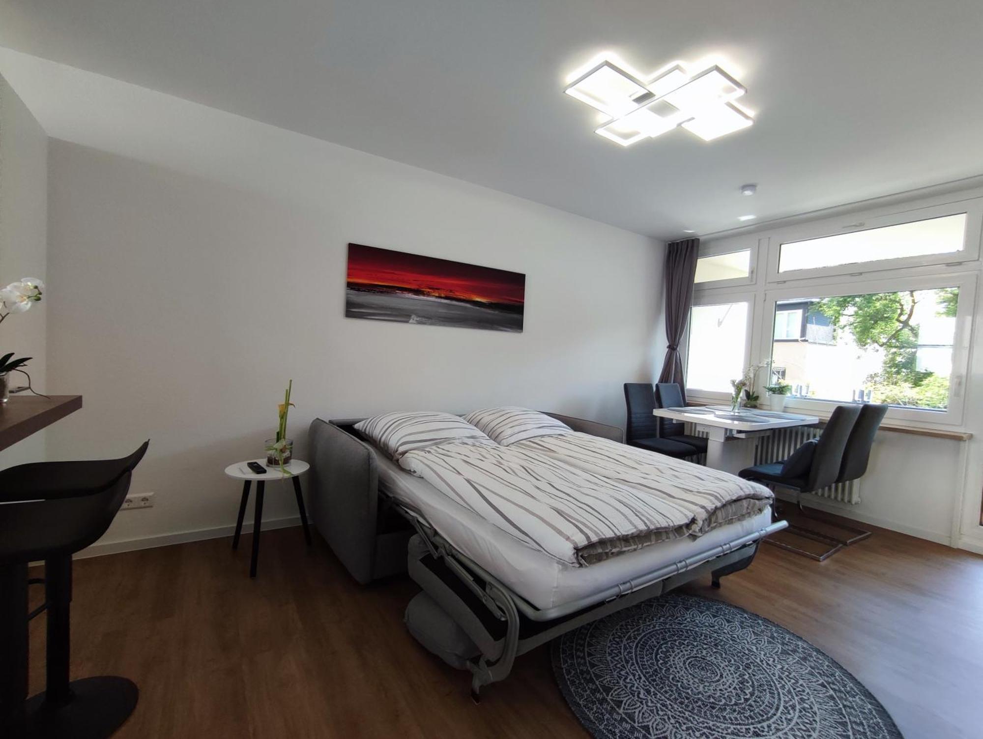 100M Zum Ulmer Muenster: 57M² Wohnung An Der Blau Exterior photo