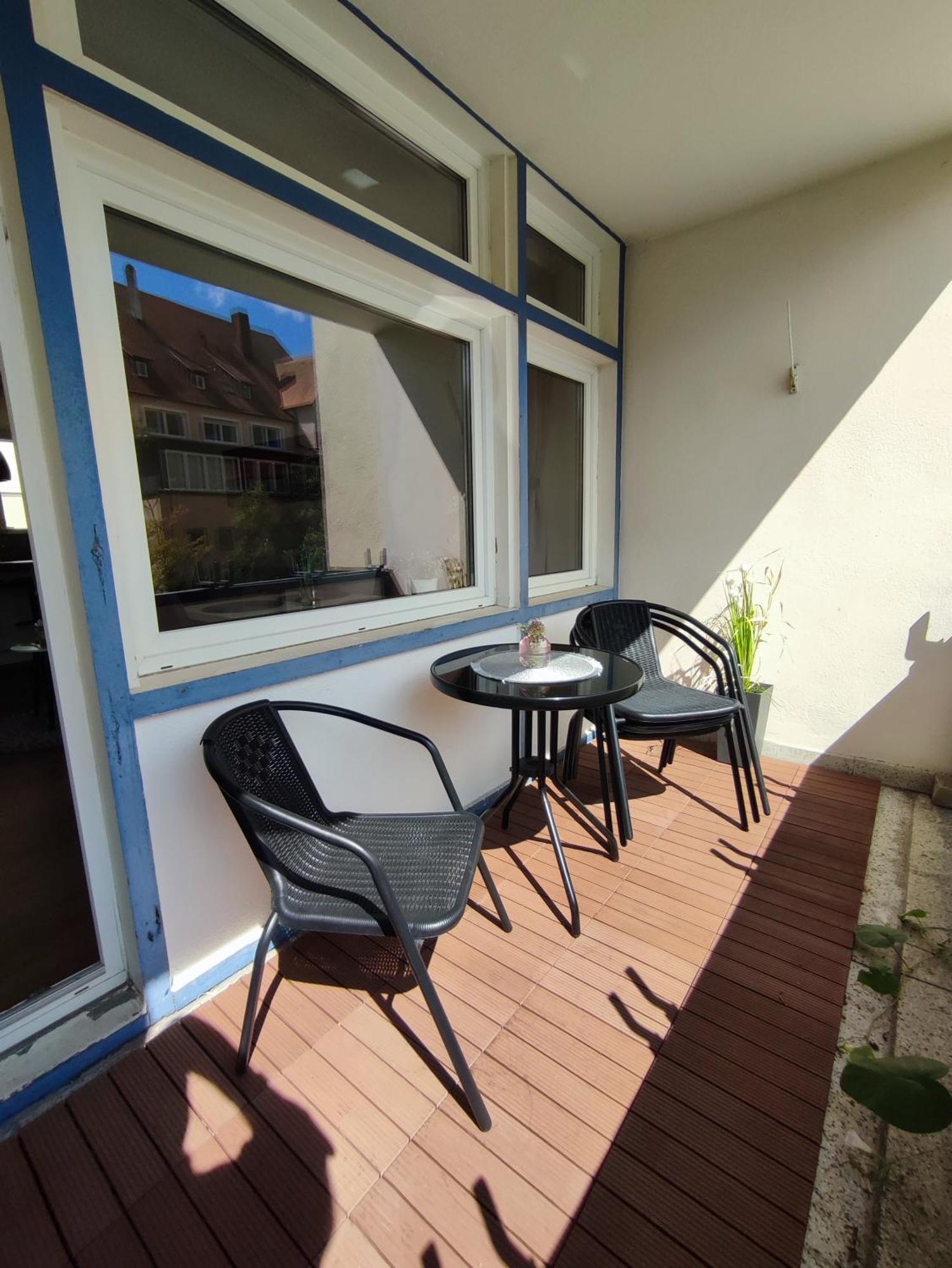 100M Zum Ulmer Muenster: 57M² Wohnung An Der Blau Exterior photo